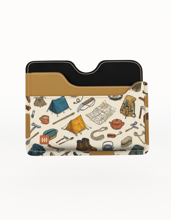 Kožni novčanik - Kampovanje