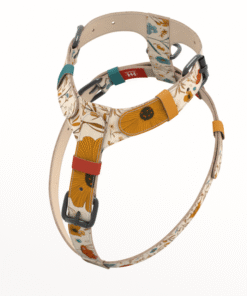 Ručno izradjen kožni am za pse sa metalnom kopčom – HideHub dizajn