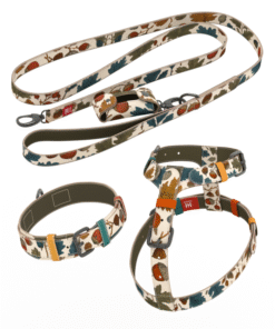 Kompletan HideHub set za pse – kožni am, ogrlica i povodac