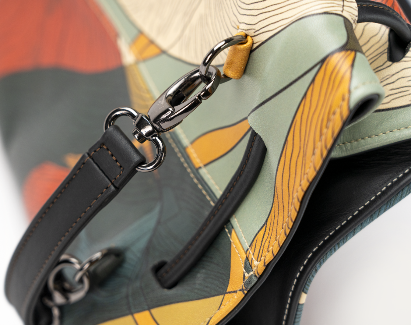 Kožna torba Organic – HideHub ručno rađena torba od prave kože u toplim tonovima