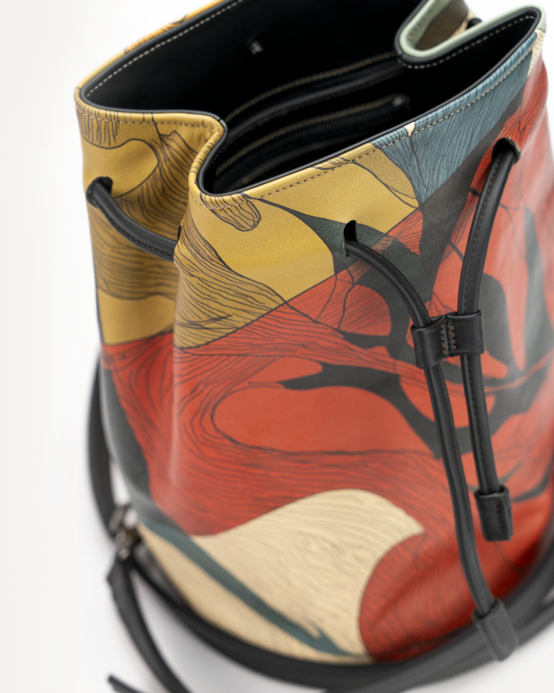 Kožna torba Organic – HideHub ručno rađena torba od prave kože u toplim tonovima