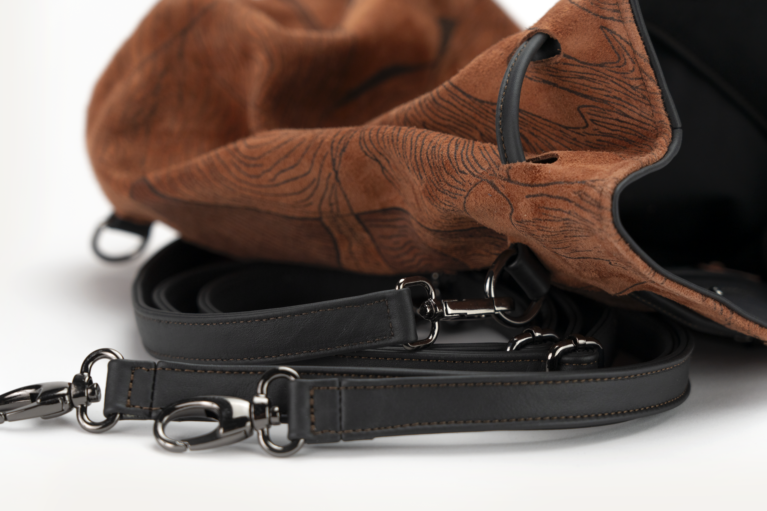 Kožna torba – Velur - Slika 7