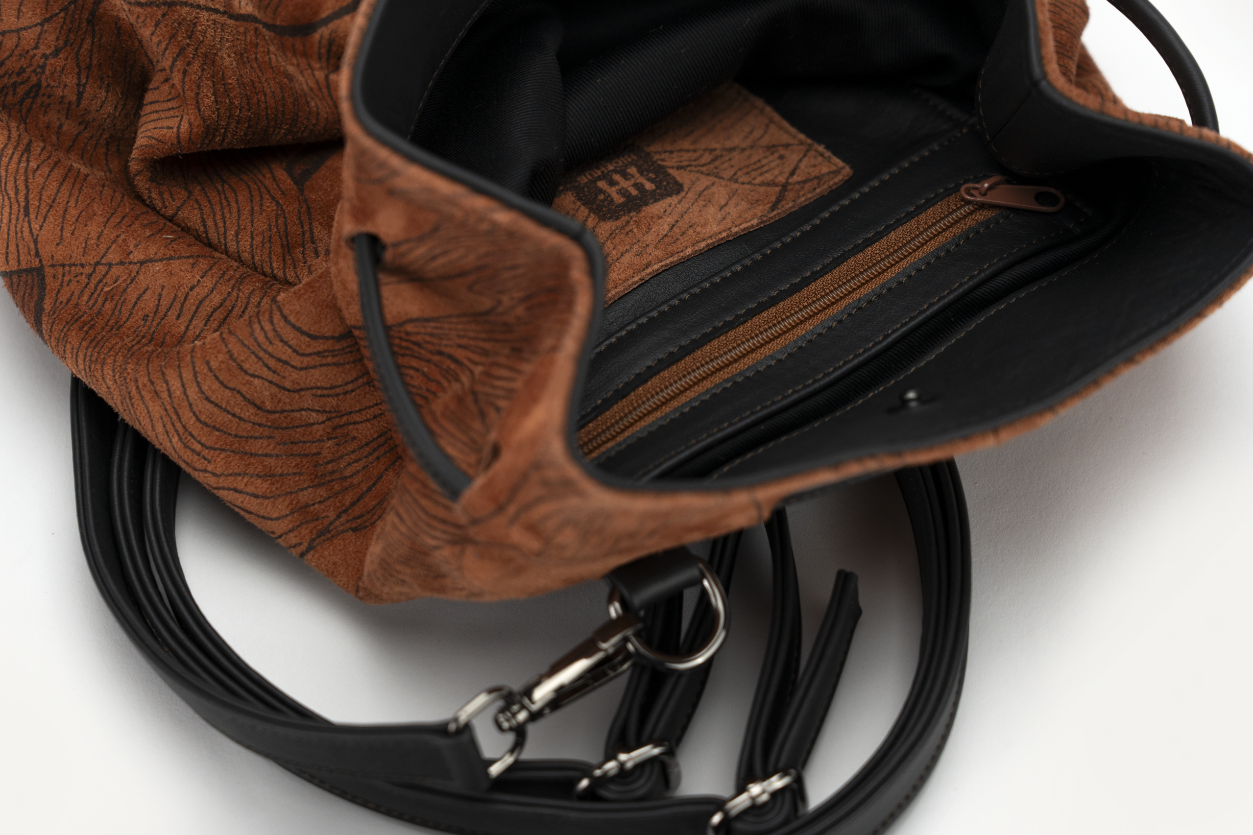 Kožna torba – Velur - Slika 3